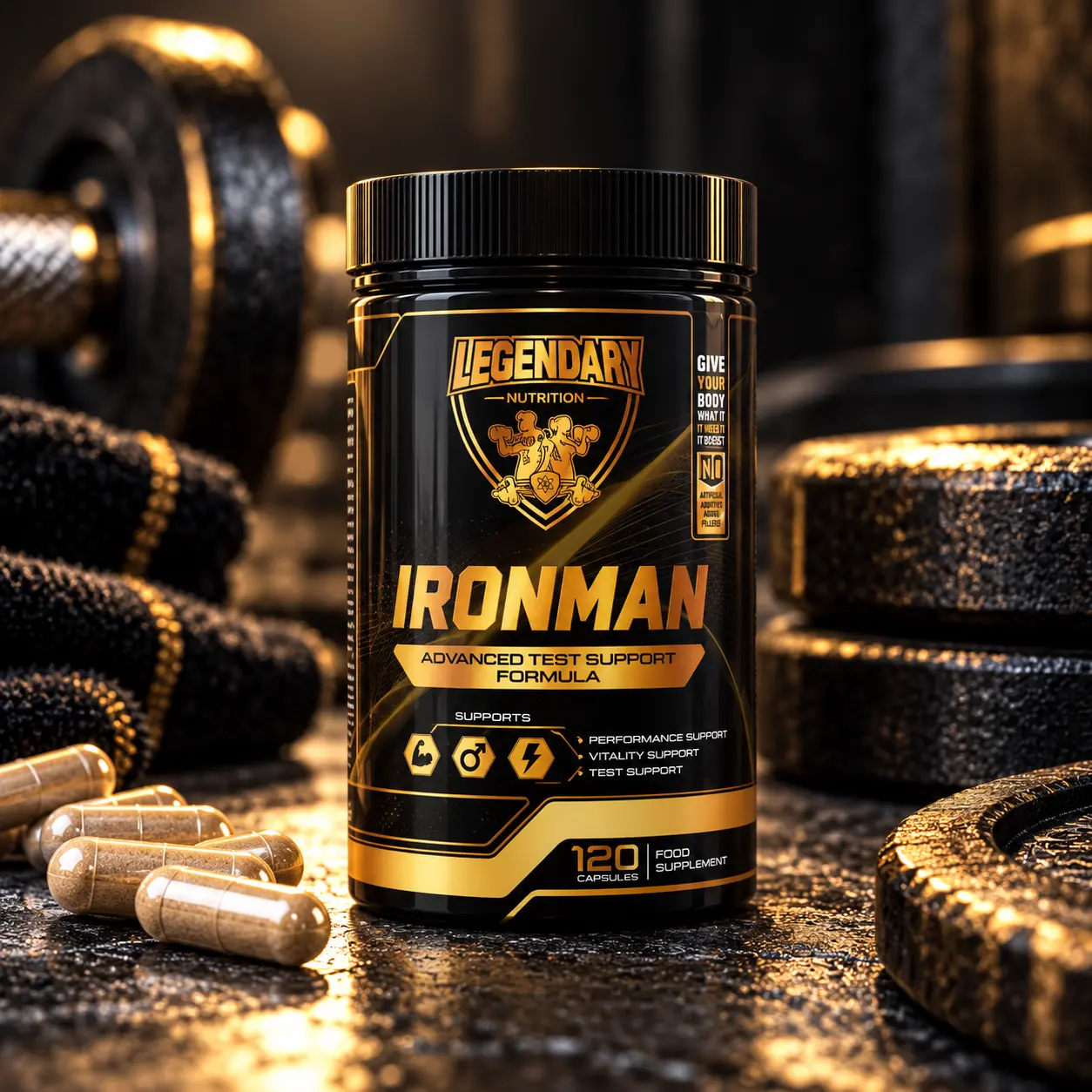 IronMan — 120 Kapseln