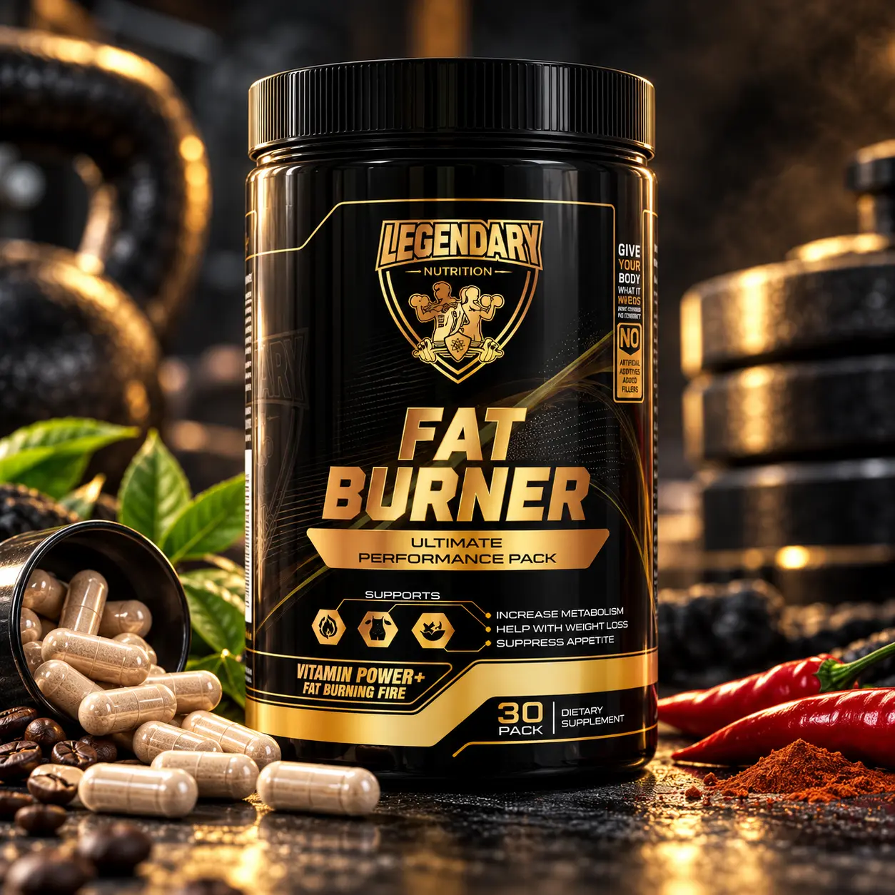 Fat Burner Pack — 30 Tagespacks