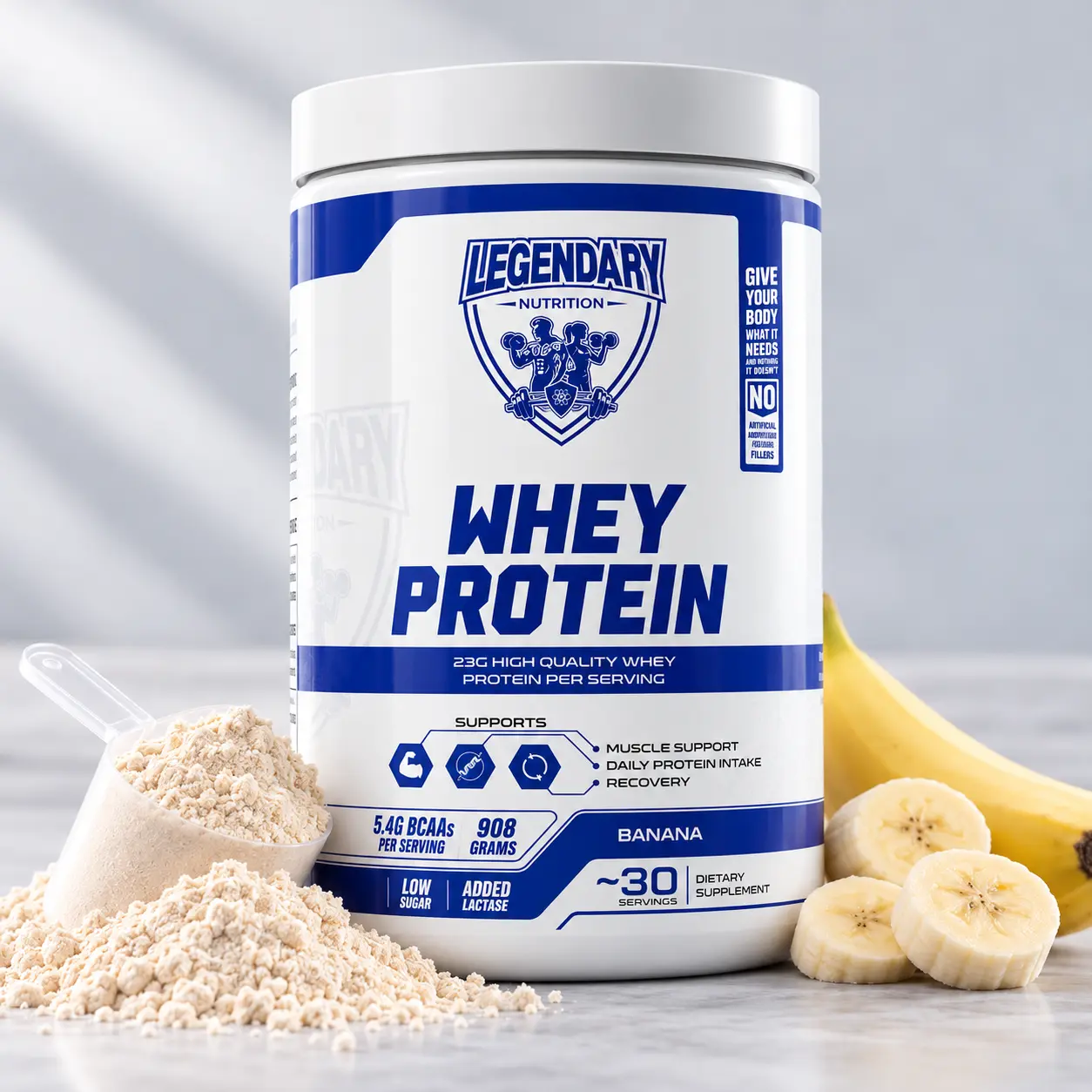 Molkenprotein — 908 g