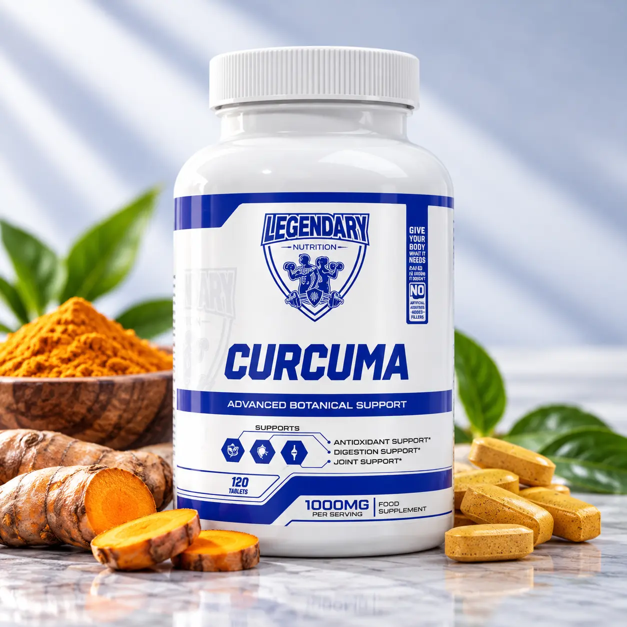 Curcuma — 120 Tabletten