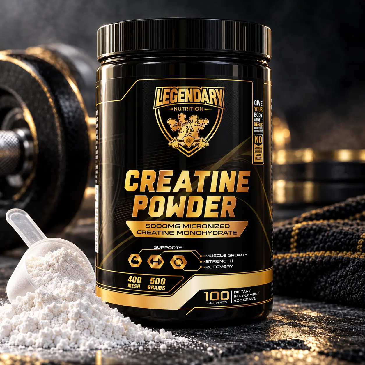 Legendary Nutrition Black Edition Kreatin